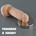 Фаллоимитатор в пленке,  L-18см, d-5см