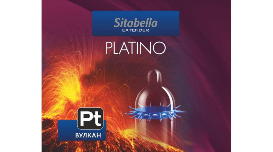 Насадка стимулирующая Platino Вулкан